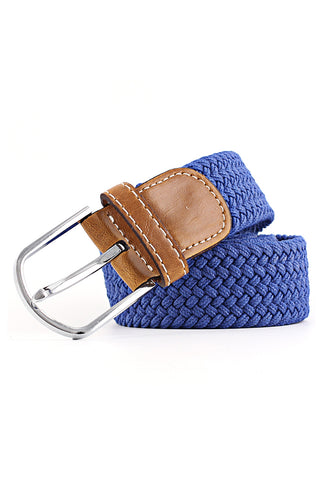 Entwine Series Indigo Blue Braided Belts