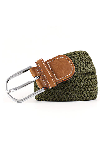 Entwine Series Pickle Green Braided Belts